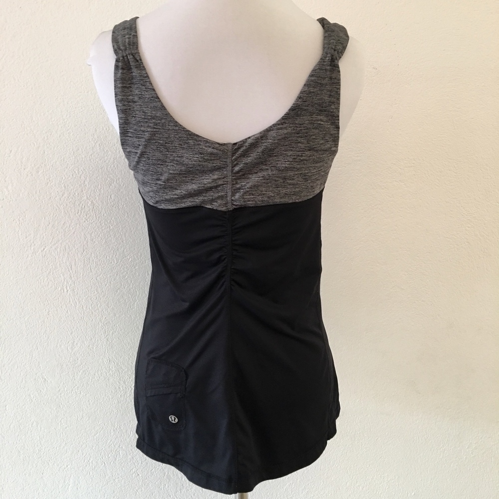 Lululemon Scopp Neck Tank Top Black Size 6